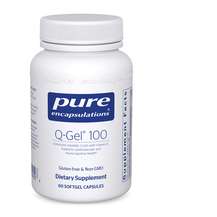 Pure Encapsulations, Коэнзим Q10, Q-Gel Hydrosoluble CoQ10 100...