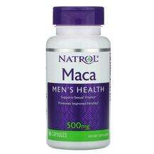 Natrol, Мака для мужчин 500 мг, Maca 500 mg, 60 капсул