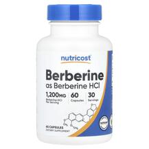 Берберин Berberine 1200 mg Nutricost 60 капсул Берберин Berberine 1200 mg Nutricost 60 капсул