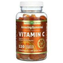Amazing Nutrition, Amazing Gummies Vitamin C Orange, Вітамін C...