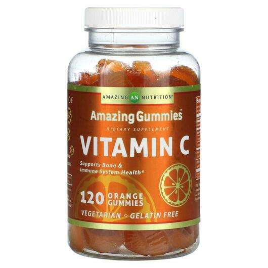 Основное фото товара Amazing Nutrition, Витамин C, Amazing Gummies Vitamin C Orange...