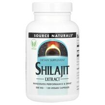 Shilajit Extract 500 mg Шилайт Source Naturals