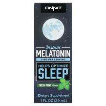 Onnit, Мелатонин, Instant Melatonin 3 mg, 29 мл
