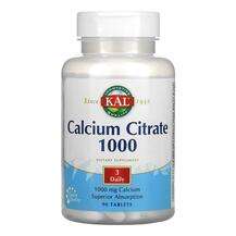 KAL, Calcium Citrate 333 mg, 90 Tablets