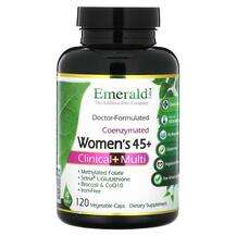 Emerald, Мультивитамины, Women's 45+ Clinical + Multi, 120 капсул