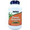 Фото товару Now, Panax Ginseng 500 mg, Женьшень 500 мг, 250 капсул
