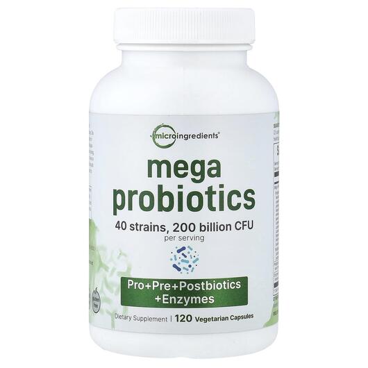 Основное фото товара Пробиотики, Mega Probiotics, 120 Vegetarian Capsule