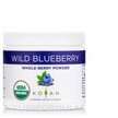 Фото товару Koyah, Organic Freeze-Dried Wild Blueberry Powder, Лохина, 162 г