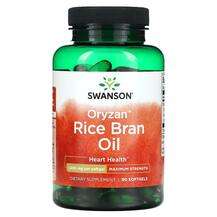 Swanson, Oryzan Rice Bran Oil Maximum Strength 1000 mg, 90 Sof...