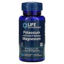 Life Extension, Potassium with Extend-Release Magnesium, 60 Ve...