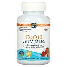 Nordic Naturals, CoQ10 Gummies Strawberry 100 mg, Коензим Q10,...