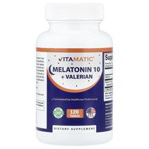 Melatonin 10 + Valerian Мелатонин Vitamatic