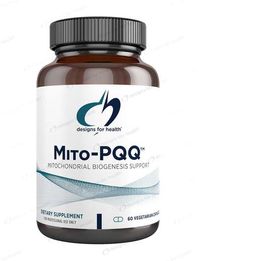 Основне фото товара Designs for Health, Mito-PQQ, Пірролохінолінхінон, 60 капсул