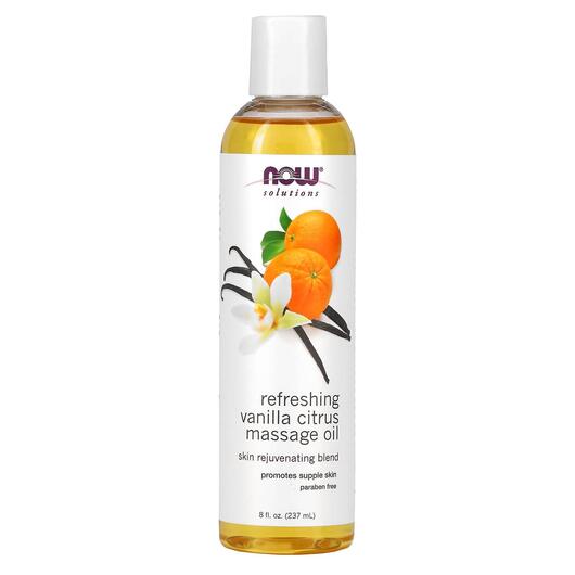 Основное фото товара Solutions Refreshing Vanilla Citrus Massage Oil Основное фото товара Solutions Refreshing Vanilla Citrus Massage, Экстракт листьев шал