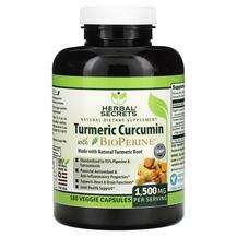 Herbal Secrets, Turmeric Curcumin with BioPerine 1500 mg, Курк...
