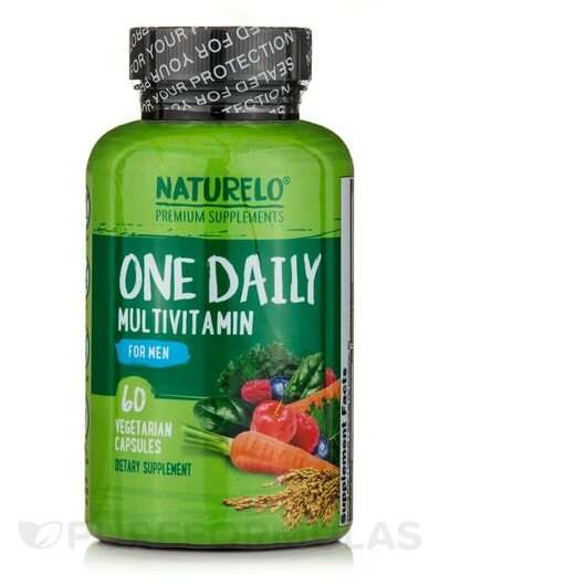 Основное фото товара Naturelo, Мультивитамины для мужчин, One Daily Multivitamin fo...
