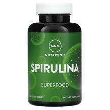 MRM Nutrition, Spirulina 180 Vegan, Спіруліна, 180 таблеток