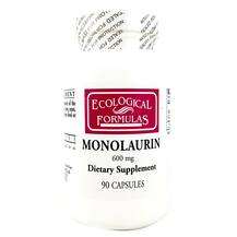 Ecological Formulas, Monolaurin 600 mg, 90 Capsules