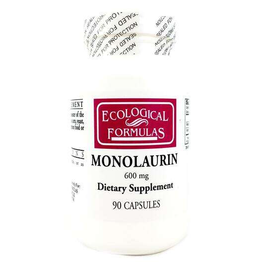 Основное фото товара Ecological Formulas, Монолаурин 600 мг, Monolaurin 600 mg, 90 ...