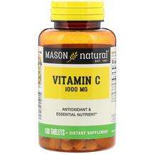 Mason, Vitamin C 1000 mg 100, Вітамін C, 100 таблеток