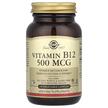 Фото товару Vitamin B12 500 mcg Фото товару Solgar, Vitamin B12 500 mcg, Вітамін B12 500 мкг, 250 капсул