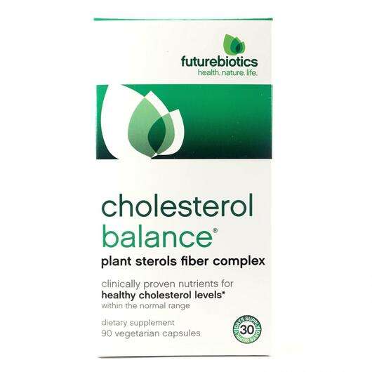 Основне фото товара Future Biotics, Cholesterol Balance, Підтримка холестерину, 90...