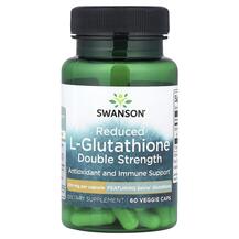 Reduced L-Glutathione 200 mg L-Глутатион Swanson 60 капсул