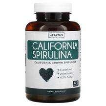 Healths Harmony, Спирулина, California Spirulina, 120 капсул