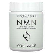 CodeAge, Liposomal NMN Resveratrol Quercetin, НМН, 90 капсул