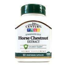 21st Century, Конский каштан, Horse Chestnut Seed Extract, 60 ...