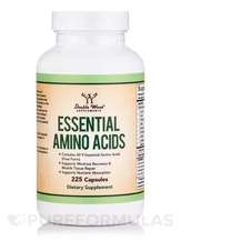Double Wood, Essential Amino Acids, Амінокислоти, 225 капсул