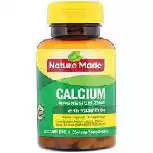 Заказать Кальций магний цинк с витамином D3 100 таблеток