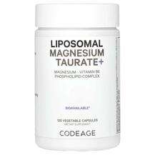 CodeAge, Liposomal Magnesium Taurate+, 120 Vegetable Capsules