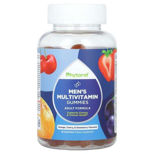 Основне фото товара Phytoral, Men's Multivitamin Gummies, Мультивітаміни для чолов...