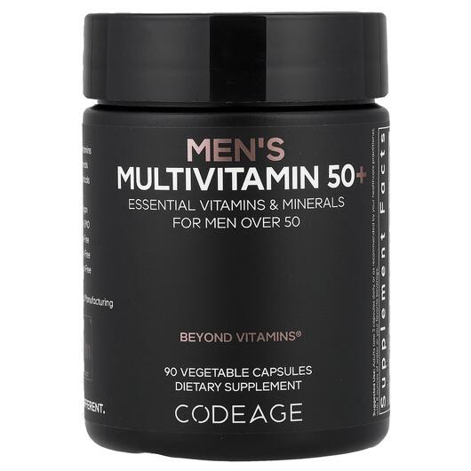 Основное фото товара Витамины для мужчин 50+, Men's Multivitamin 50+, 90 капсул