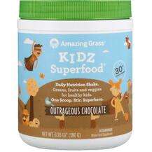 Amazing Grass, Kidz Superfood Outrageous Chocolate, 180 g