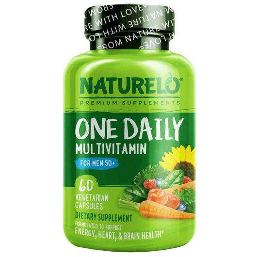Основне фото товара Naturelo, One Daily Multivitamin for Men 50+, Мультивітаміни д...
