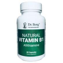 Dr. Berg, Natural Vitamin B1, 60 Capsules