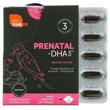 Zahler, Мультивитамины для беременных, Prenatal + DHA 300, 180...