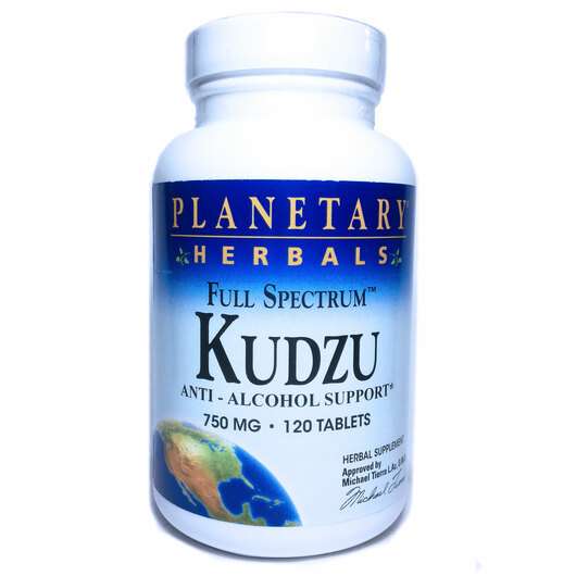 Основное фото товара Planetary Herbals, Кудзу 750 мг, Full Spectrum Kudzu, 120 капсул