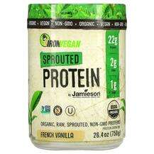 Jamieson Natural Sources, IronVegan Sprouted Protein French Va...
