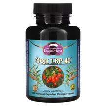 Dragon Herbs, Goji LBP-40 500 mg, Трави, 100 капсул