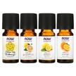 Фото товара Pure Essential Oil Kit 4 Bottles Фото товара NOW Foods, Эфирное масло, Pure Essential Oil Kit 4 Bottles, 10 мл
