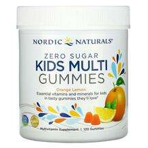 Nordic Naturals, Мультивитамины, Zero Sugar Kids Multi Gummies...