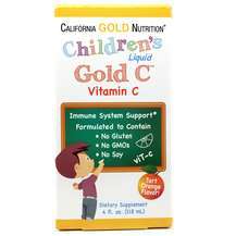 California Gold Nutrition, Детский Жидкий Витамин C, Children'...
