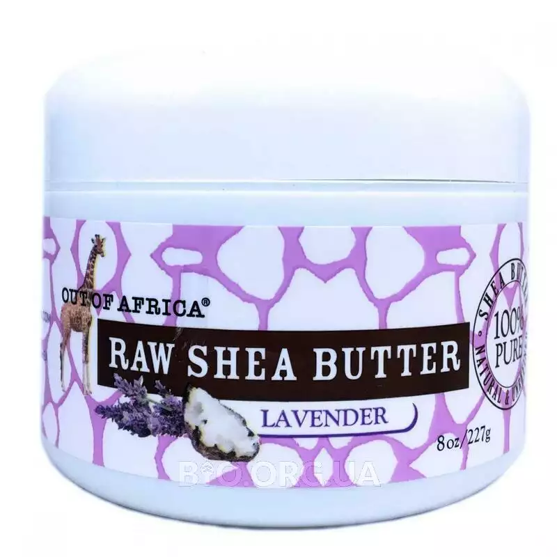 Фото товара Афранское Масло ши з лавандой 227 г, Shea Butter Lavender