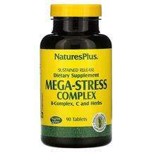 Natures Plus, Мега-Стресс комплекс, Mega-Stress Complex 90, 90...