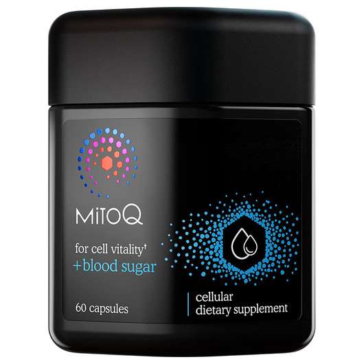 Основное фото товара MitoQ, Поддержка глюкозы, Blood Sugar, 60 капсул