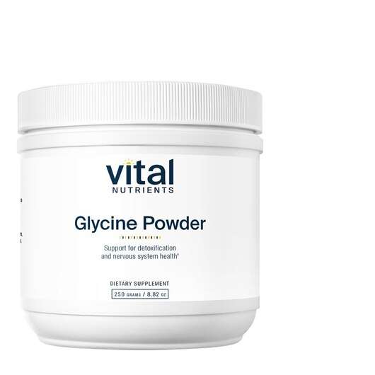 Основное фото товара Vital Nutrients, L-Глицин, Glycine Powder, 250 г