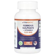 Залізо Ferrous Sulphate + Vitamin C 325 mg Vitamatic